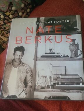 Nate Berkus Book Cover in White and Red